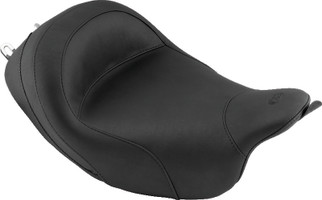 Mustang 08-21 Harley Electra Glide Std, Rd Glide, Rd King, Street Glide Touring Solo Seat - Black