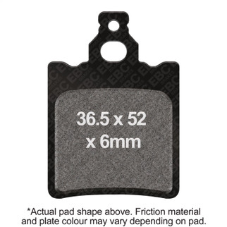 EBC 2004 Aprilia MX 50 Rear Left FA-SFA-TT-X Brake Pads
