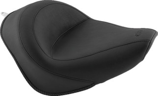 Mustang 06-17 Harley Softail Wide Tire (200mm) Standard Touring Solo Seat - Black