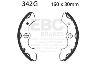 EBC 86-89 Honda TRX 350 Fourtrax Foreman Front Left/Right Sintered HH/R Brake Pads