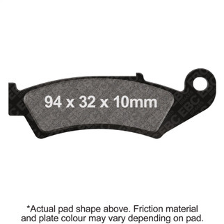 EBC 94-95 Honda RVF 750 RR RC 45 Rear Left FA-SFA-TT-X Brake Pads
