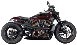 Comp-s 2-1 Sportster S Black W/cf End Cap