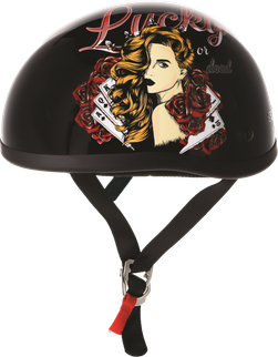 Skid Lids Lucky Lady Original Helmet - Small
