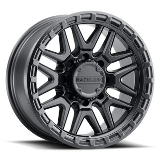 Raceline 953B Krank 18x9in / 6x139.7 BP / 18mm Offset / 106.1mm Bore - Satin Black Wheel