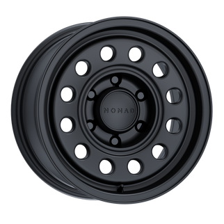 Nomad N501SB Convoy 18x8in / 5x130 BP / 25mm Offset / 71.6mm Bore - Satin Black Wheel