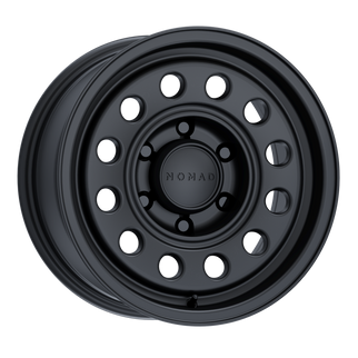 Nomad N501SB Convoy 17x8.5in / 8x165.1 BP / 25mm Offset / 130.81mm Bore - Satin Black Wheel