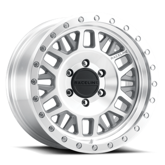 Raceline 951MC Ryno 18x9in / 8x165.1 BP / 18mm Offset / 130.81mm Bore - Machined Wheel