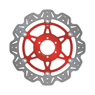 EBC 00-02 Ducati Monster 400 Single Disc Front Left/Right Vee Floating Red Rotor