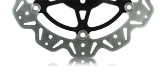 EBC 08-10 Kawasaki ZX10 R Ninja ZX 1000 E8F Front Left/Right Vee Floating Black Rotor