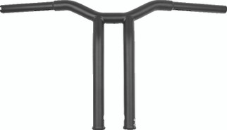 Burly Brand Dominator Raked Bar 14in - Matte Black