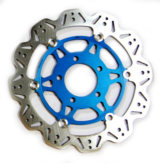 EBC 04-05 Suzuki GSX-R 600 Radial Caliper Front Left/Right Vee Floating Blue Rotor