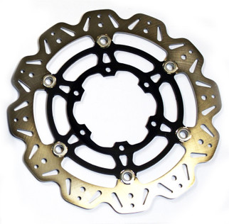 EBC 09-11 Suzuki GSX-R 1000 L Tokico Radial Caliper Front Left/Right Vee Floating Black Rotor