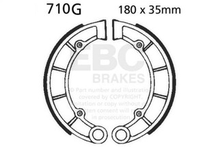 EBC 89-05 Kawasaki KLF 300 Bayou 4x4 Rear Left Sintered R/HH Brake Pads