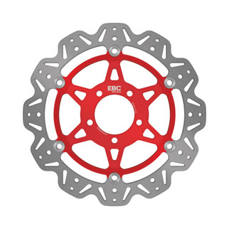 EBC 97-03 Suzuki GSX-R 600 Front Left/Right Vee Floating Red Rotor