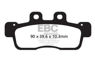 EBC 10-13 Yamaha YW 125 X 1DN1/2 Front Left FA-SFA-X Brake Pads