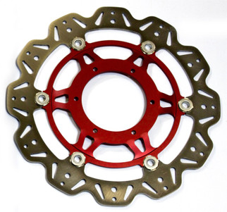EBC 04-05 Honda CBR 1000 RR Front Left/Right Vee Floating Red Rotor