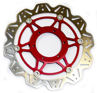 EBC 00-01 Honda CBR 900 RR Fireblade 929 (929cc Model) Front Left/Right Vee Floating Red Rotor