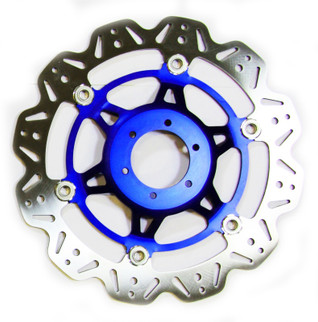 EBC 98-99 Honda CBR 900 RR Fireblade Front Left/Right Vee Floating Blue Rotor