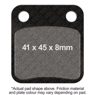 EBC 1982 Honda MB5 Front Left Sintered HH/R Brake Pads