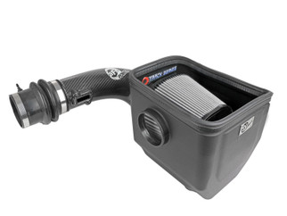 aFe 19-23 Nissan Patrol 4.8L L6 Track Series Carbon Fiber Intake System w/Pro DRY S Filter