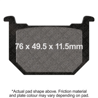 EBC 1985 Suzuki GS 700 Front Left/Right Semi-Sintered Vee Brake Pads
