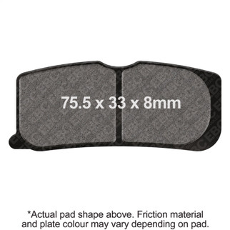 EBC 08-09 Can Am Spyder RS SE5 Front Left/Right FA-SFA-X Brake Pads