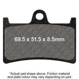 EBC 91-92 Yamaha FZR 400 RR Front Left/Right Sintered HH/R Brake Pads