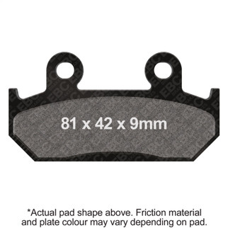 EBC 87-90 Honda CBR 600 F Hurricane Front Left/Right FA-SFA-X Brake Pads