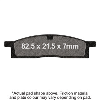 EBC 18-24 Yamaha YZ 65 J Front Left R Series Sintered Brake Pads Brake Pads