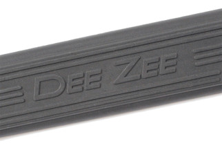 Dee Zee Universal Tubes - 3In Round Universal - Black Steel ExtCab