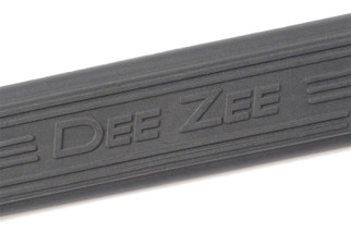 Dee Zee Universal Tubes - 3In Round Universal - Black Steel ExtCab