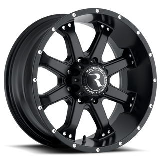 Raceline 991B Assault 17x9in / 5x127 BP / -12mm Offset / 78.1mm Bore - Satin Black Wheel
