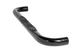 Dee Zee 14-19 Chevrolet Silverado Tubes - 3In Round Black Steel RegCab