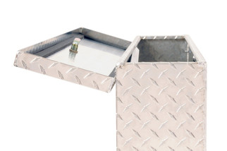 Dee Zee Universal Tool Box - Specialty Wheel Well BT Alum (Driver Side)