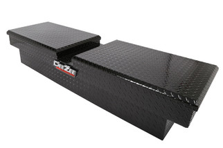 Dee Zee Universal Tool Box - Red Crossover - Double Black BT Full Size