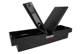 Dee Zee Universal Tool Box - Red Crossover - Double Black BT Full Size