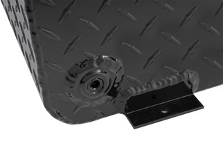 Dee Zee Universal Tanks - Wedge Rectangle Black Tread Aluminum