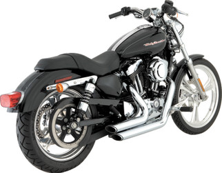 Progressive Harley-Davidson 412 Series Shocks 11.0in - Chrome