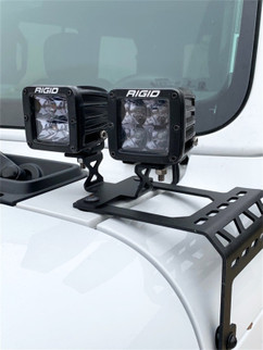 Dee Zee 18-23 Jeep JL Cowl Double Cube Light Bracket