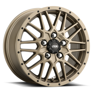ITP Hurricane 18x6.5 / 4x156 BP / 4+2.5 Offset Bronze Wheel