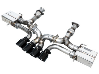AWE Tuning 2023 C8 Corvette Z06 SwitchPath Cat-Back Exhaust - Diamond Black Tips