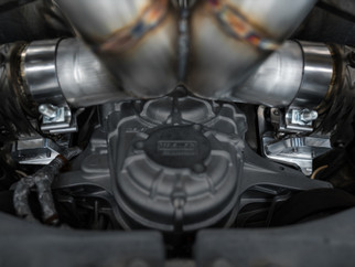 AWE Tuning 2023 C8 Corvette Z06 SwitchPath Cat-Back Exhaust - Diamond Black Tips