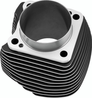 Twin Power 17-Up M8 Black 4.25 Inch Big Bore Cylinders Pair