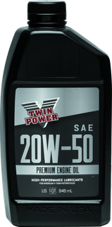 Twin Power 20W50 Premium Oil - Quart