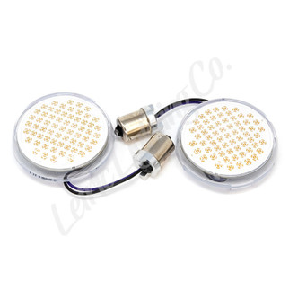 Letric Lighting Deluxe Bullet Style Insert 1156 Amber