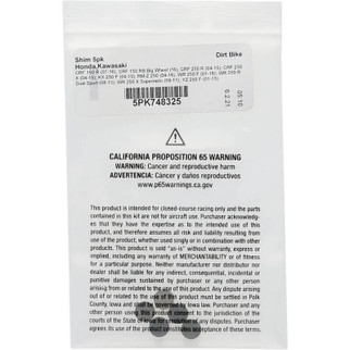 Hot Cams 2008-2013 Yamaha WR 250 R Dual Sport 250cc 3.250mm Shim Kit - 5 Pack