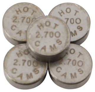 Hot Cams 2008-2013 Yamaha WR 250 R Dual Sport 250cc 2.70mm Shim Kit - 5 Pack