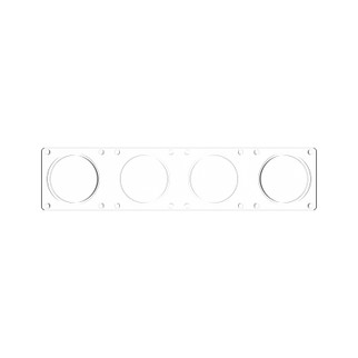 KC HiLiTES FLEX ERA LED Clear Spot Beam Lens for Light Bars