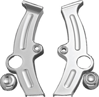Kuryakyn Boomerang Frame Covers For 00-07 Softail Chrome