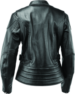 Kuryakyn Leather By River Road Race Leather Jacket Black Womens - Small